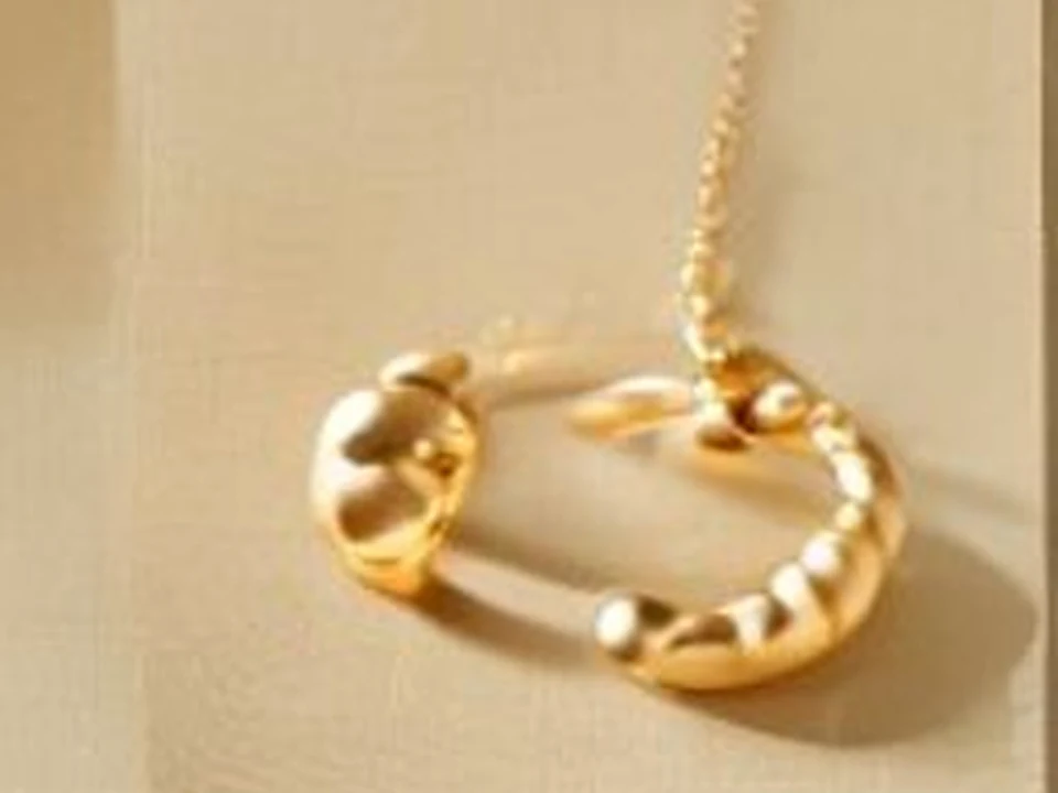 Personalised Brass Name Necklace