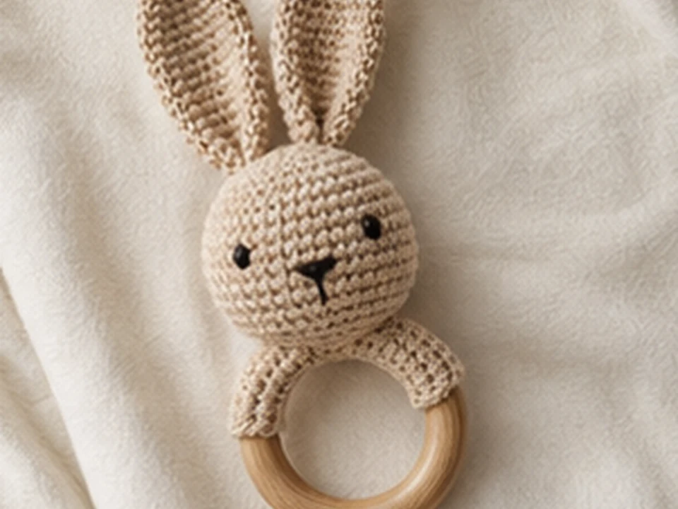 Crochet Bunny Rattle