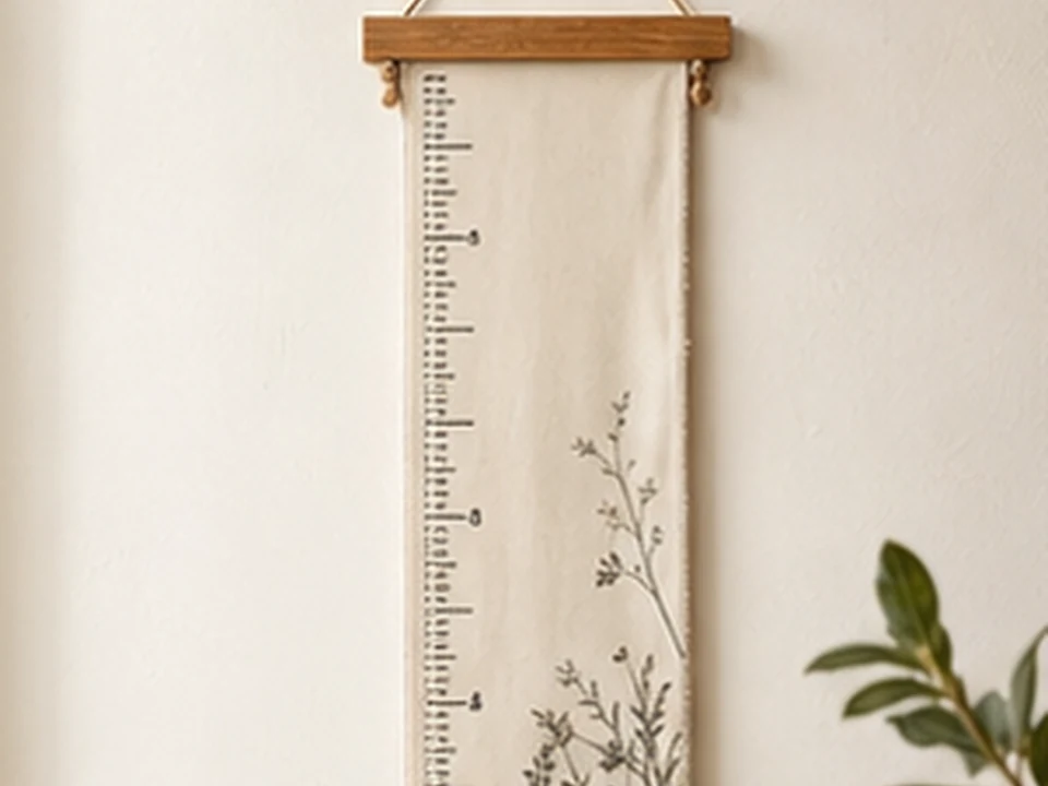 Personalised Canvas Growth Chart