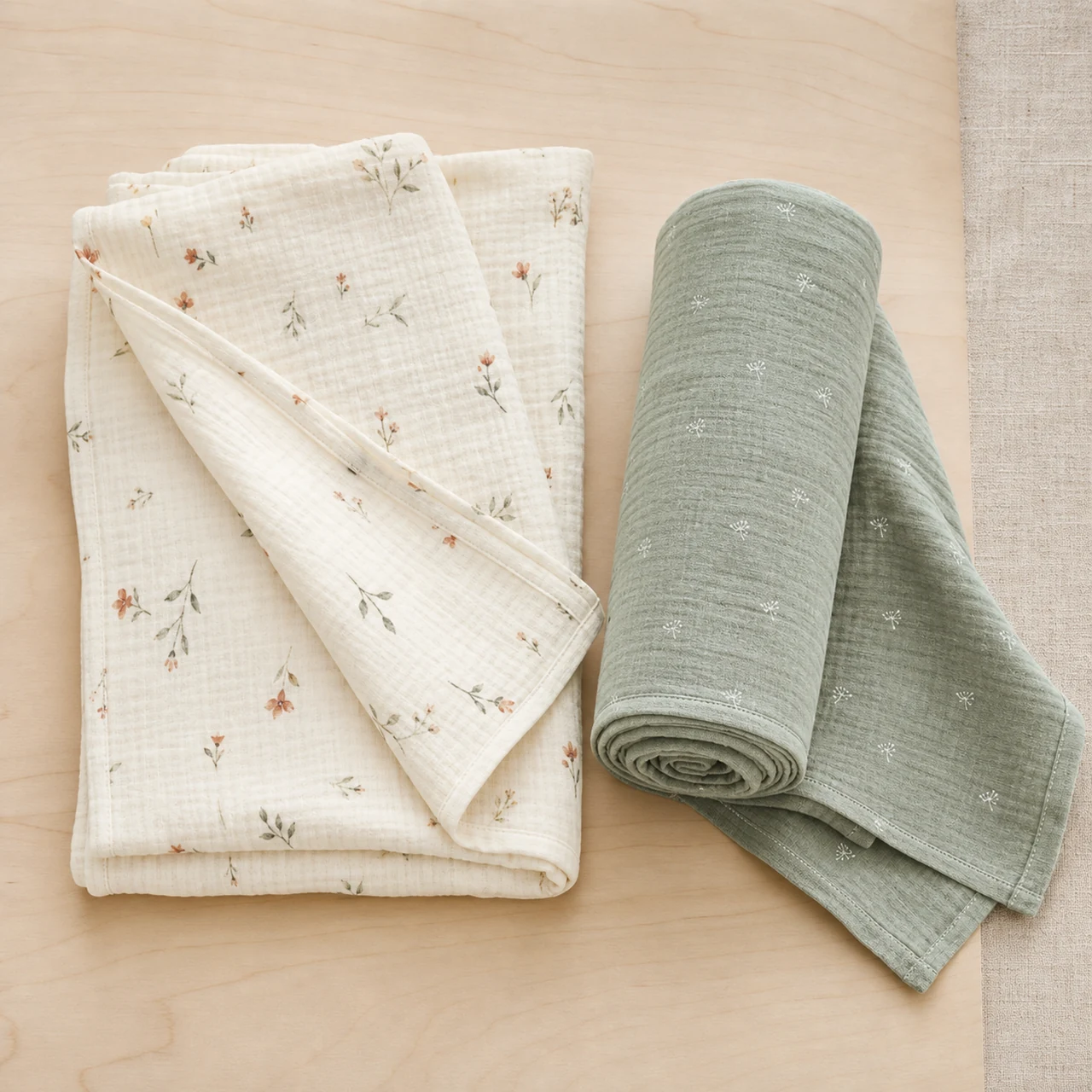 Muslin Swaddle Pair — Main product view