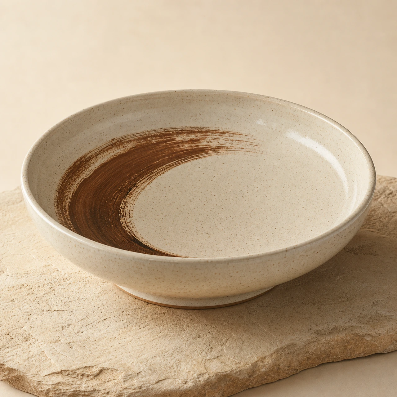 Brushstroke Crescent Bowl — Main product view
