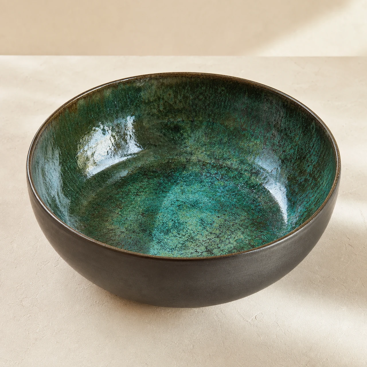 Copper-Green Sharing Bowl — Main product view