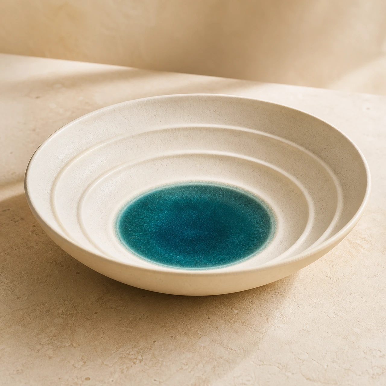 Ripple-Pool Serving Bowl — Main product view