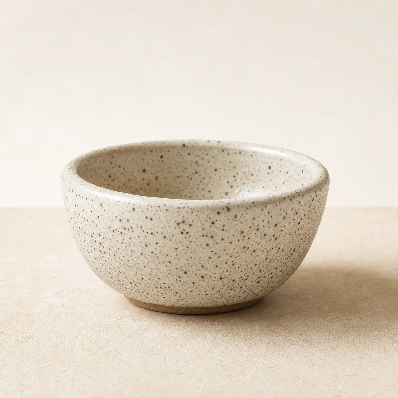 Salt & Pepper Speckle Bowl — Main product view