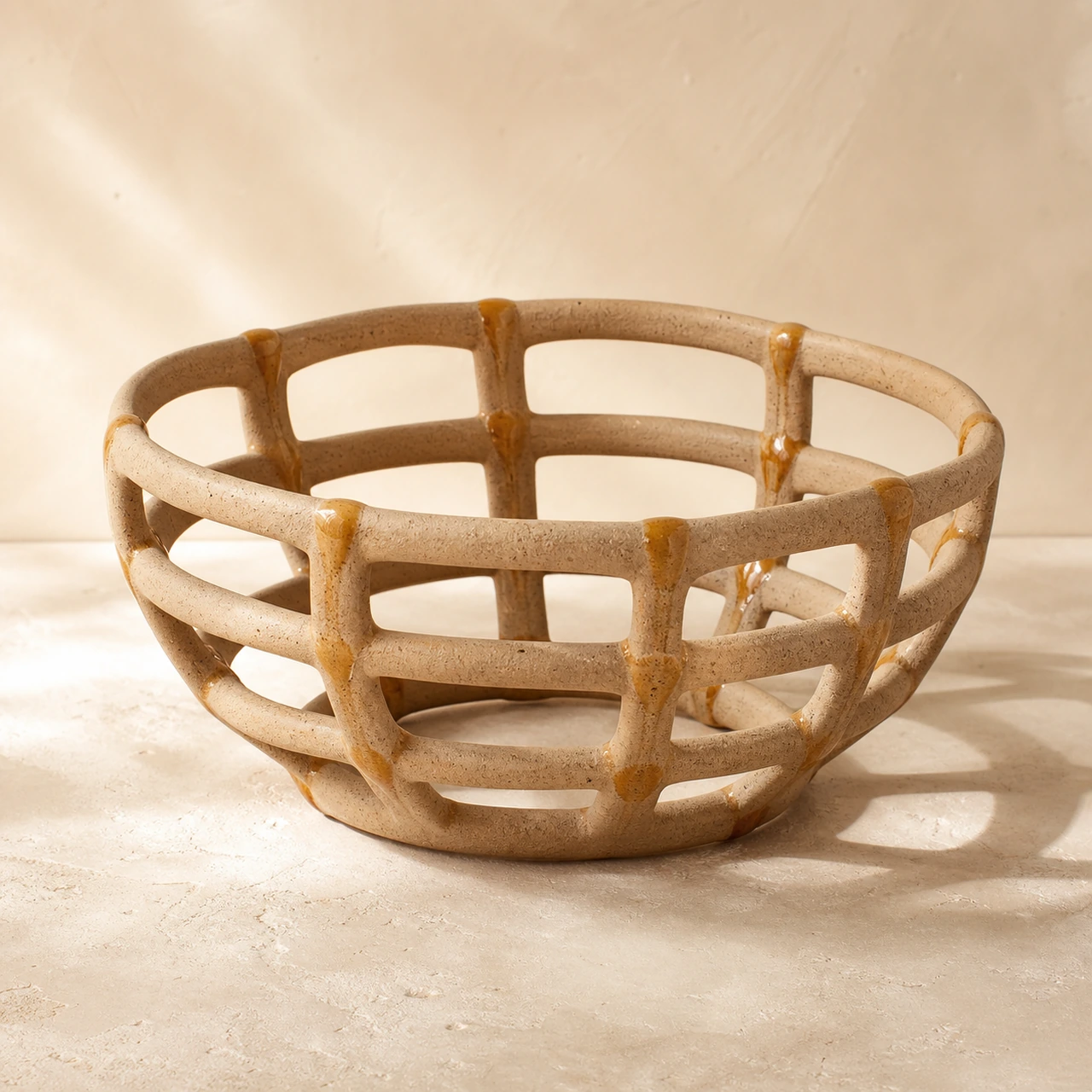 Stone Fruit Lattice Bowl — Main product view
